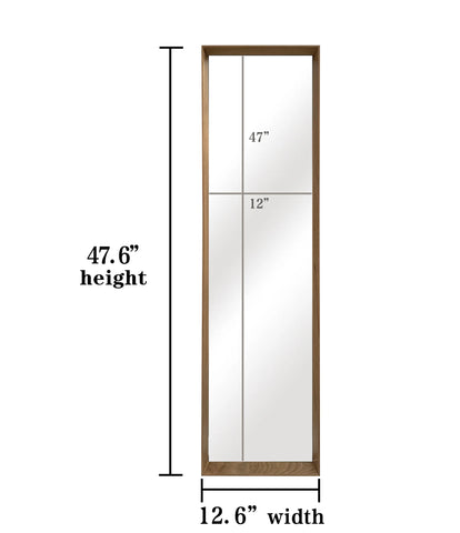 Mia Modern Tray Frame Long Wall Mirror