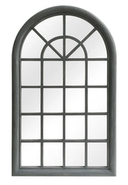 Arched Window Pane Mirror