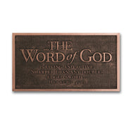 Sculpture Of Faith Word Of God 8H