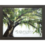 Wall Decor Spanish Moss Psalm 118:24