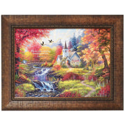 Framed Art Woodland Church Ecc 3:11