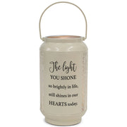 Lantern Light Shone Brightly Ivory