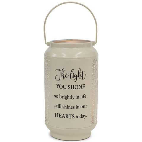 Lantern Light Shone Brightly Ivory
