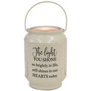 Lantern Light Shone Brightly Ivory