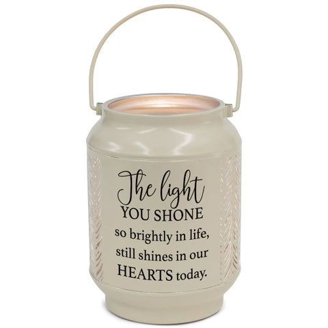 Lantern Light Shone Brightly Ivory