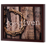 3 Framed Wall Art Forgiven 14x11