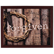 4 Framed Wall Art Forgiven 14x11
