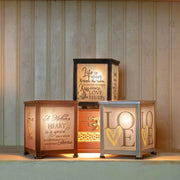 12 Glass Lantern Warmer. 