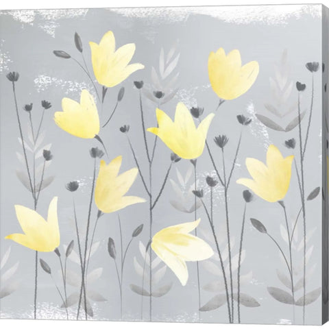 Soft Nature Yellow & Grey III by Northern Lights, Canvas Art