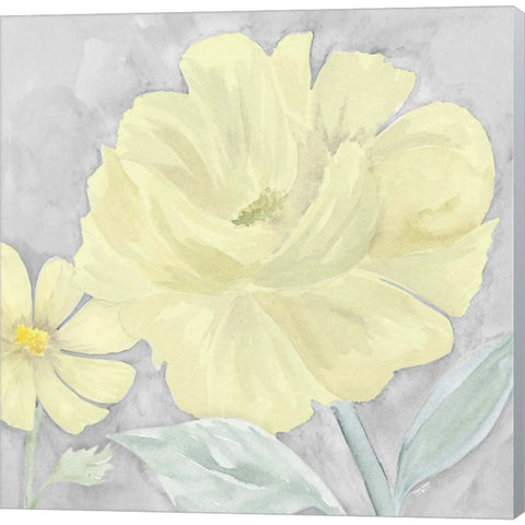 Peaceful Repose Gray & Yellow IV by Tara Reed, Canvas Art