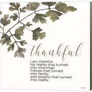 Thankful by Cindy Jacobs, Canvas Art