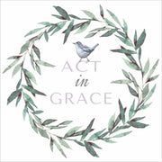 Act in Grace by Elizabeth Tyndall, Canvas Art