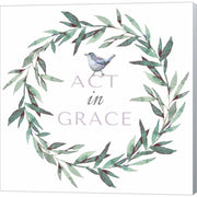 Act in Grace by Elizabeth Tyndall, Canvas Art