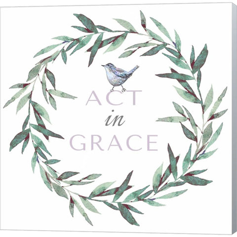 Act in Grace by Elizabeth Tyndall, Canvas Art