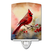 Cardinal Ceramic Night Light