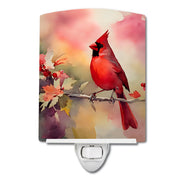 Cardinal Ceramic Night Light