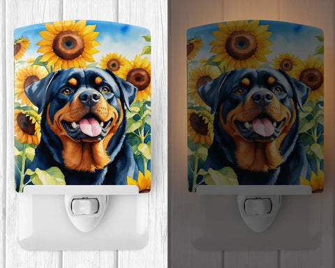 Rottweiler Ceramic Night Light