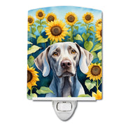 Weimaraner Ceramic Night Light