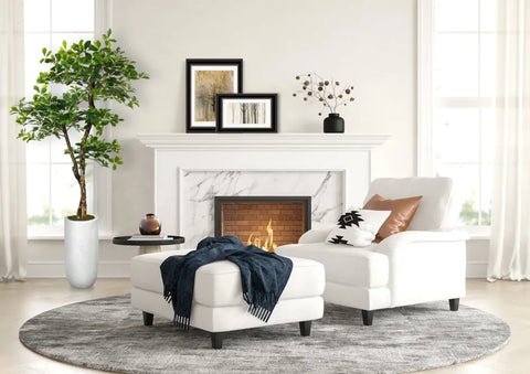 5' Artificial Black Olive Tree