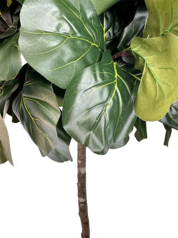 6.5' Artificial Topiary Fig Tree in Growers Pot