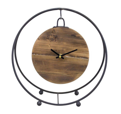 1 Clock 11.5"D IronWood