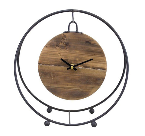 1 Clock 11.5"D IronWood