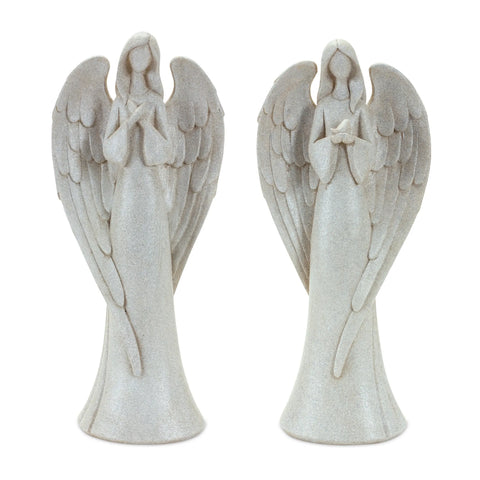 1 Angel Set of 2 11.75"H Resin