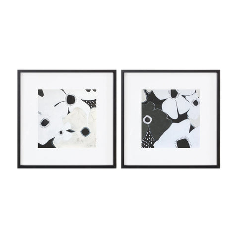 Framed Anemone Floral Print