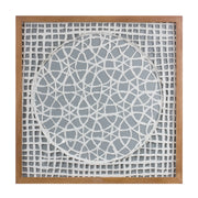 Framed Paper Mache Wall Art