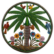 Painted Palm with Border