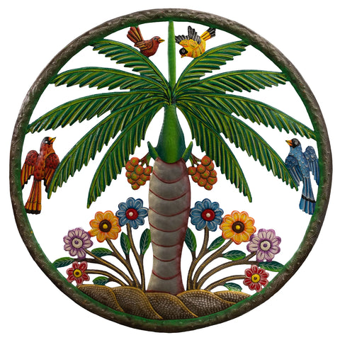 Painted Palm with Border