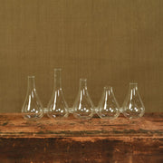 444 Quintuplet Set Of Five Joined Glass Vases
