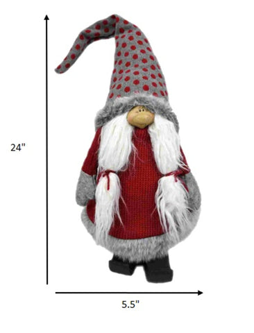 11 Hat Gnome with Pigtails