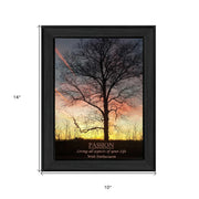 43 Passion 1 Black Framed Print Wall Art