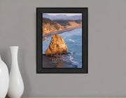 2 Black Framed Print Wall Art