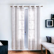 090 Blush Boho Embroidered Window Panels