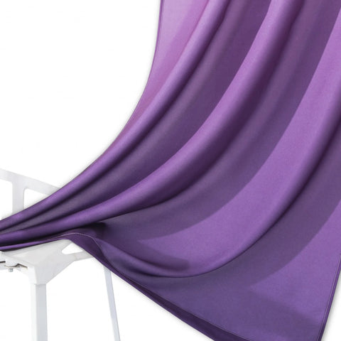 11 Purple Ombre Window Curtain Panels