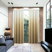 211 Gold Ombre Shades Window Panels