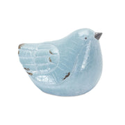 8 Blue Resin Bird Bird Figurine