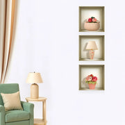 44 Lil Faux Niche 3D Peel and Stick Wall Decals