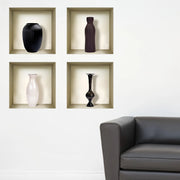 122 Rio Faux Niche 3D Peel and Stick Wall Decals