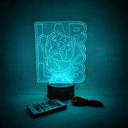 Labrador Dog LED Lamp | Lab Breed Light | Dog Lover Gifts