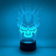 Mechanical Skull LED Light | Mech Skull Lamp | Skull Gifts