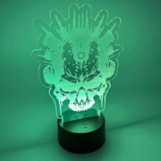 Mechanical Skull LED Light | Mech Skull Lamp | Skull Gifts