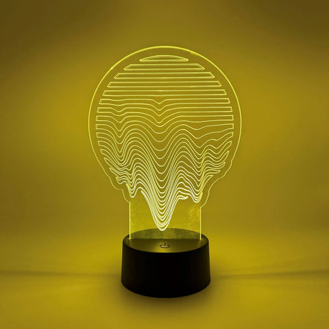 Melting Sun Cyber Punk LED Light | Novelty Multi-Color Lamp