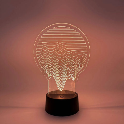 Melting Sun Cyber Punk LED Light | Novelty Multi-Color Lamp