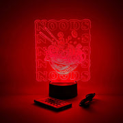 Ramen Noods LED Light | Chopsticks & Noodles "Noods" Lamp