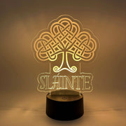 Slainte LED Lamp | Irish & Scottish "Cheers" & Health Light