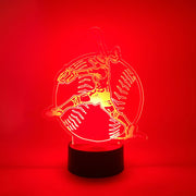 Softball Pitcher Lamp | Fast Pitch Ball Player LED Light