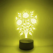 Sunflower Bouquet LED Light Up Desk Lamp